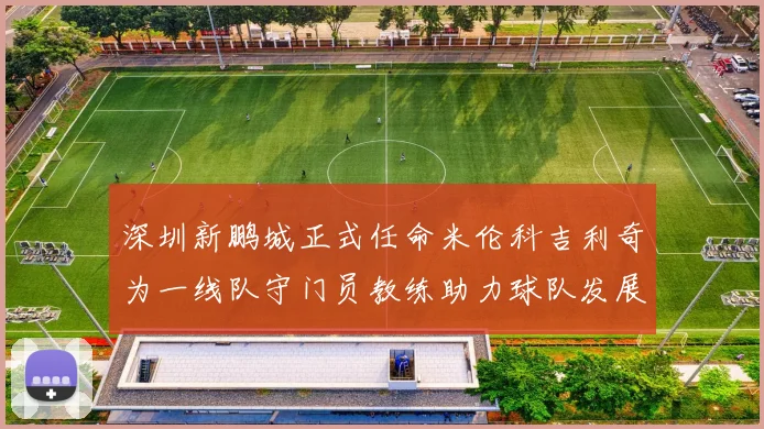 深圳新鹏城正式任命米伦科吉利奇为一线队守门员教练助力球队发展